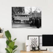 Poster Rallye du suffrage féminin, 1919 (Bureau à domicile)