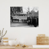 Poster Rallye du suffrage féminin, 1919 (Cuisine)