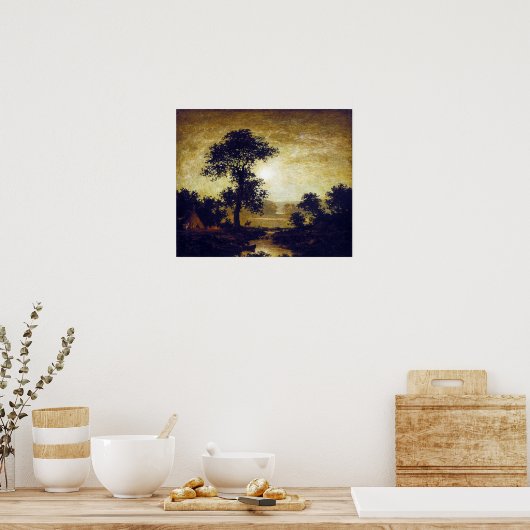 Poster Ralph Albert Blakelock Moonlight (Cuisine)