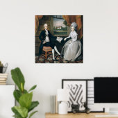 Poster Ralph Earl / Oliver et Abigail Ellsworth / (Bureau à domicile)