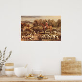 Poster Ralph Lambton et ses Hounds par James Ward (Cuisine)