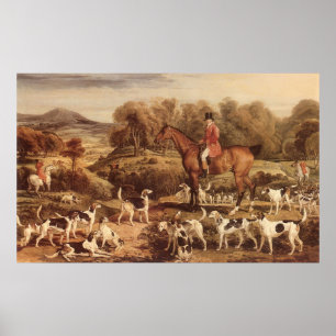 Poster Ralph Lambton et ses Hounds par James Ward