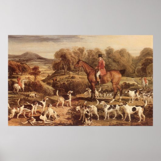 Poster Ralph Lambton et ses Hounds par James Ward (Devant)