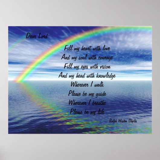 Poster Ralph Staples, cher seigneur (Devant)