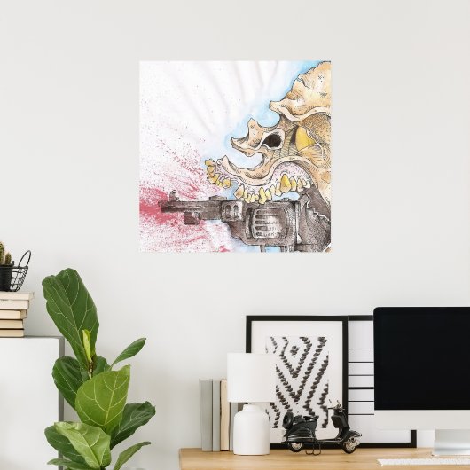 Poster Ralph steadman (Bureau à domicile)