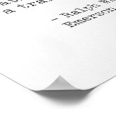 Poster Ralph Waldo Emerson (Coin)