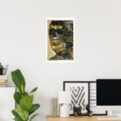 Poster Rama pourchasse le Cerf d'Or, du "Ramayana", (Bureau à domicile)