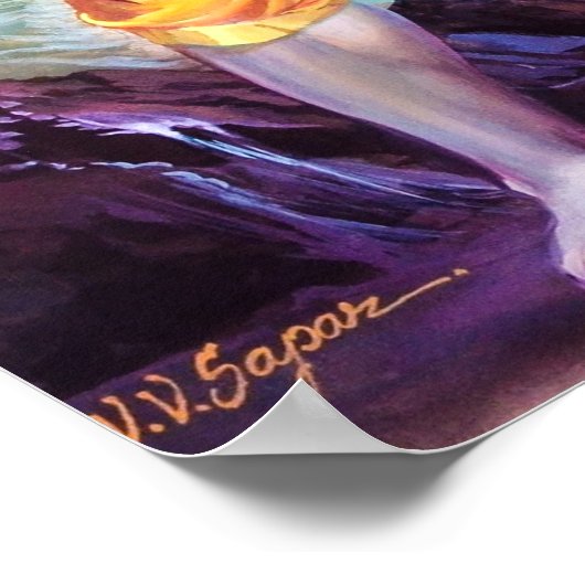 Poster Rama vainc l'océan par V Sapar (Coin)