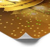 Poster Ramadan Golden Moon et Fanoos (Coin)