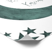 Poster Ramadan Kareem croissant Islam moubarak stars (Coin)