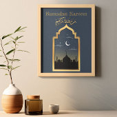 Poster Ramadan Kareem Ramadan Moubarak