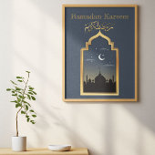Poster Ramadan Kareem Ramadan Moubarak