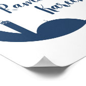 Poster Ramadan Kareem Red Crescent & Lantern Islamic Wall (Coin)