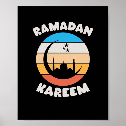 Poster ramadan karim (Devant)