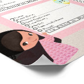 Poster Ramadhan Daily Checklist for GIRLS (Coin)