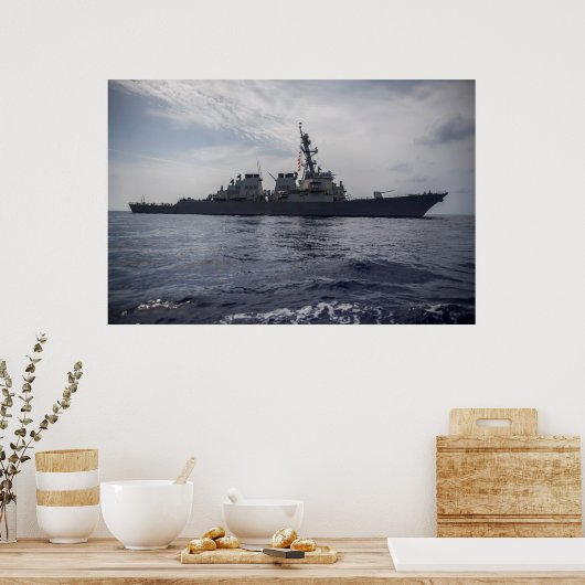 Poster Ramage USS (DDG 61) (Cuisine)