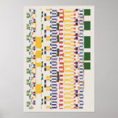 Poster Ramanujan Numbers Pattern  (Devant)