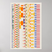 Poster Ramanujan numbers Pattern  (Devant)