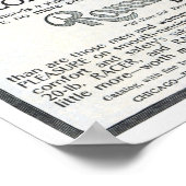 Poster Rambler Bicycle Annonce Vers 1901 (Coin)