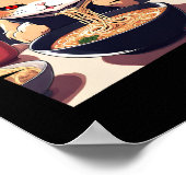 Poster Ramen Kawaii Cat Anime 1 (Coin)
