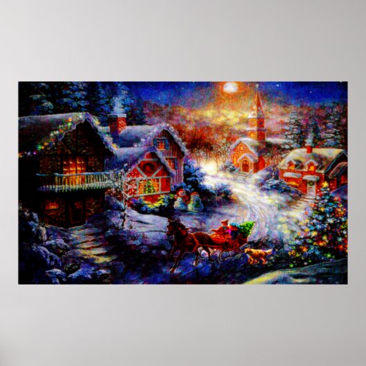 Poster Ramenez chez vous l'arbre de Noël (Devant)