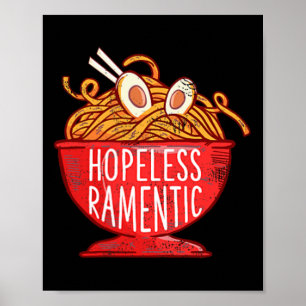 Poster Ramento Japonais sans espoir nouilles de ramen Poc