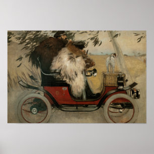 Poster Ramon Casas - Ramon Casas et Pere Romeu