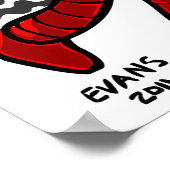 Poster Rampaging de robots rouges (Coin)