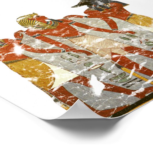 Poster Ramsès, heures, anubus (Coin)