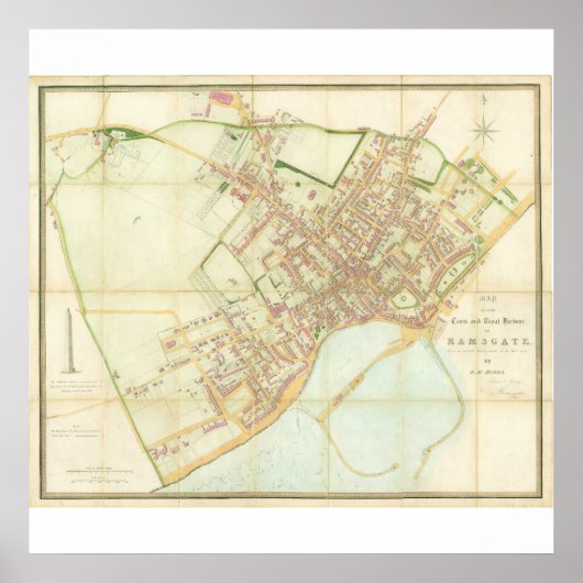 Poster Ramsgate 1849 (Devant)