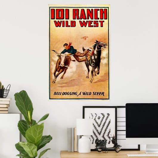 Poster Ranch 101 - Imprimer (Bureau à domicile)