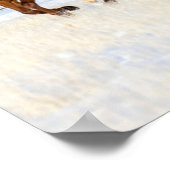 Poster Ranch de chevaux Hideout, wrangler et chevaux (Coin)
