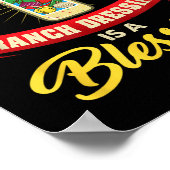 Poster Ranch Dressing Est Une Bénédiction Favorite Alimen (Coin)