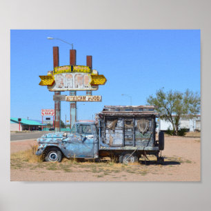 Poster Ranch House Café Truck, Tucumcari, Nouveau-Mexique