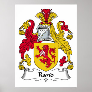 Poster Rand Family Crest