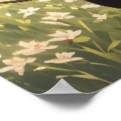 Poster Randonnée à cheval dans les bois - Ultra haute (Coin)