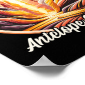 Poster Randonnée Antelope Canyon (Coin)