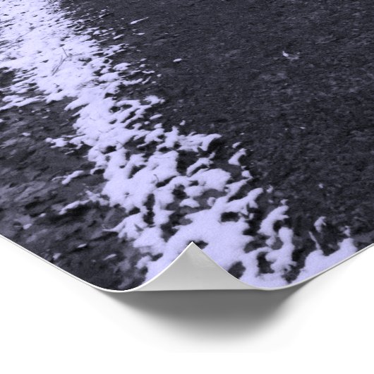 Poster Randonnée d'hiver (Coin)