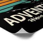 Poster Randonnée et escalade d'aventure (Coin)