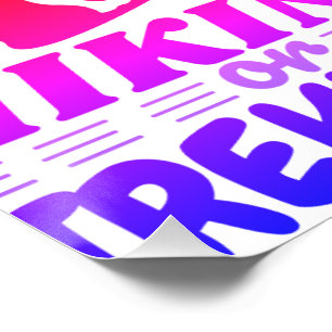 Poster Randonnée ou trekking