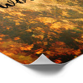 Poster randonnée plus d'inquiétude moins de citations nat (Coin)