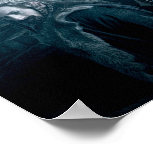 Poster Randonnée sur la Lune (Coin)