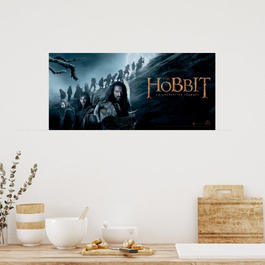 Poster Randonnée sur la Lune (Cuisine)