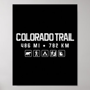 Poster Randonnée sur le sentier du Colorado