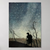 Poster Randonneur avec les étoiles - Rackham (Devant)