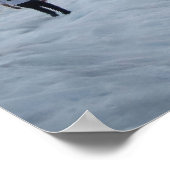 Poster Randonneurs glaciers (Coin)