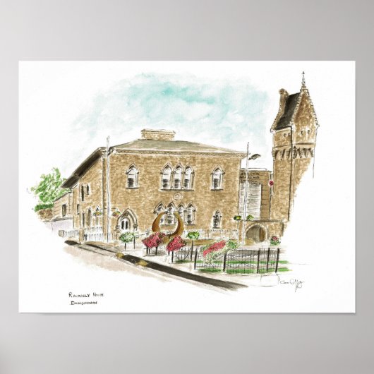 Poster Ranfurly House Arts and Visitor Centre Dungannon (Devant)