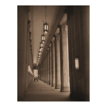 Rangée de colonnes - Opéra Civic - Chicago