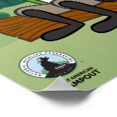 Poster Ranger Rick | Great American Campout (Coin)