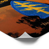 Poster Rangers de l'armée des Berets verts des forces spé (Coin)